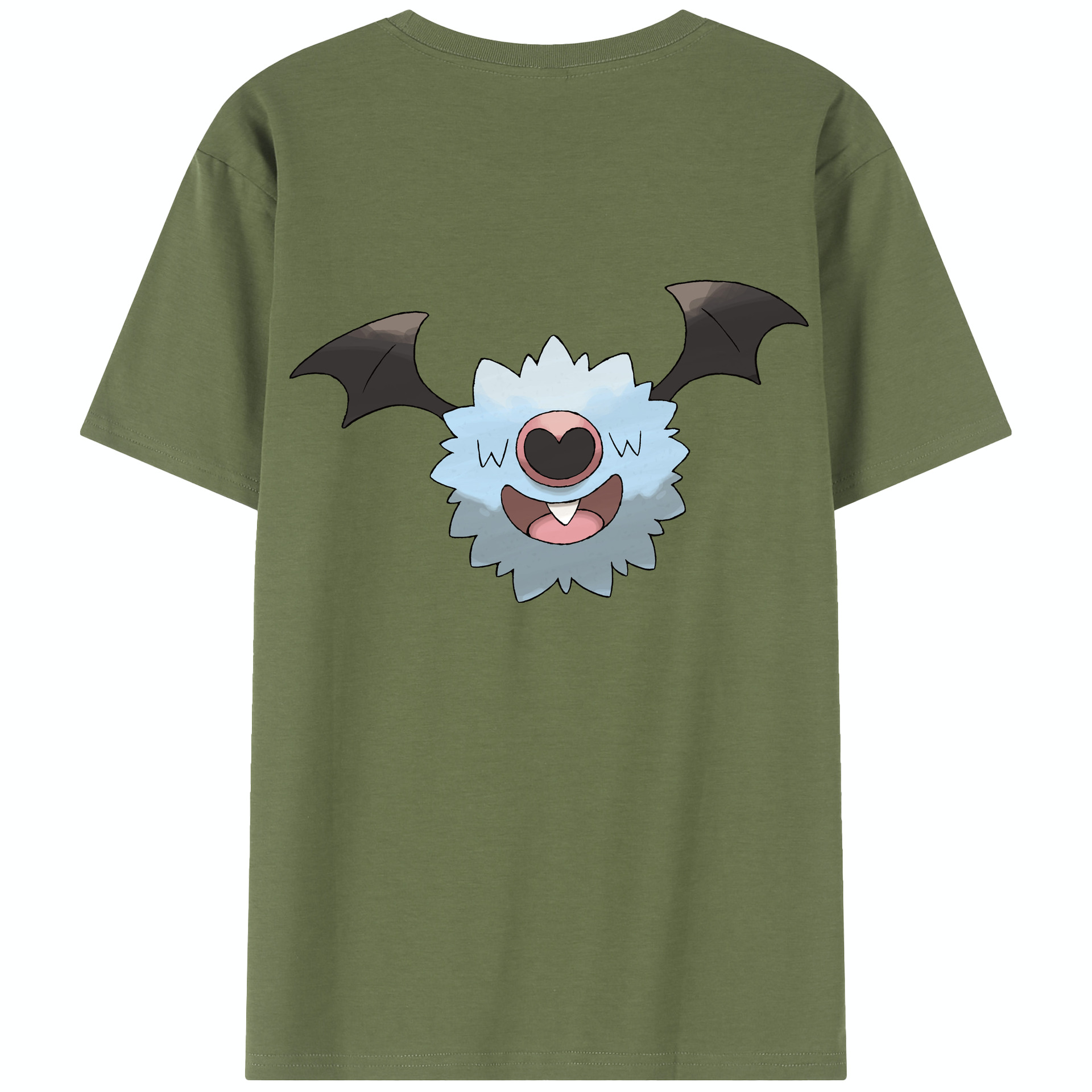 （画像用） ポケットモンスター Pokémon 綿100％半袖Tシャツ（背面プリント）